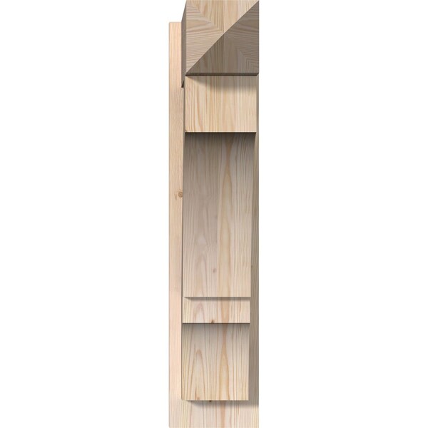 Balboa Smooth Arts And Crafts Outlooker, Douglas Fir, 7 1/2W X 22D X 34H